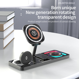 Mag38 4 in 1 magnetic wireless charging station